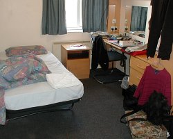 A student bedroom