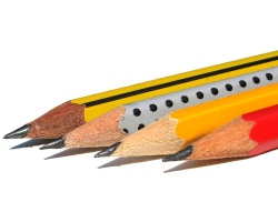 How can I reuse or recycle … broken pencils?