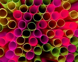 How can I reuse or recycle … plastic drinking straws?