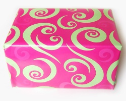 How can I reuse or recycle birthday/Christmas wrapping paper?