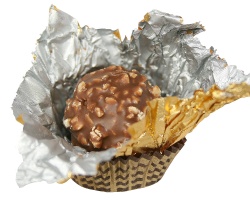 How can I reuse or recycle … shiny chocolate wrappers?