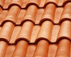 A red tiled roof