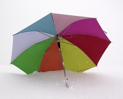 How can I reuse or recycle … an umbrella cover?