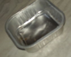 Aluminium foil tray