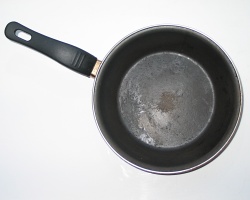 How can I reuse or recycle … old frying pans?