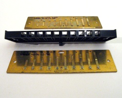 How can I reuse or recycle … old “broken” harmonicas?