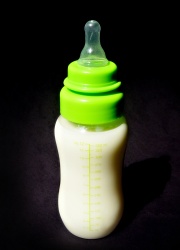 a baby's bottle