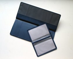 How can I reuse or recycle card and cheque book wallets?