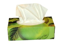 How can I reuse or recycle tissue boxes?