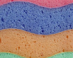 How can I reuse or recycle soggy old sponges?