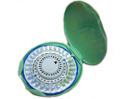 Birth control container