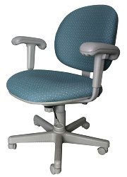 How can I reuse or recycle broken office/desk chairs?