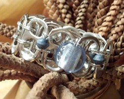 bracelet of conscience made out of ring pulls