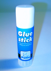 How can I reuse or recycle glue stick tubes?