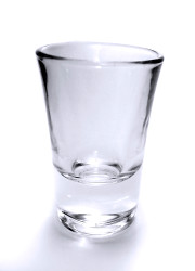 How can I reuse or recycle shot glasses?