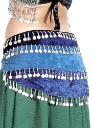 belly dancing hip scarf