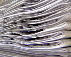 photocopied paper