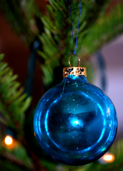 How can I reuse or recycle cracked Christmas baubles?