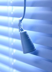 How can I reuse or recycle old window blinds?
