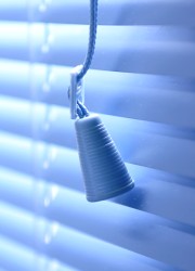 How can I reuse or recycle old window blinds?