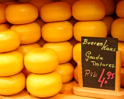 Wax coated cheese