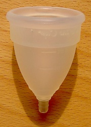 How can I reuse or recycle an expired menstrual cup like the Diva Cup?