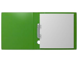 How can I reuse or recycle the metal bit of a ring binder/folder?