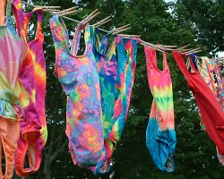 How can I reuse or recycle old swimming costumes?