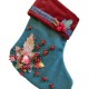 How can I make Christmas stockings recycling/upcycling stuff?
