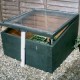 What can I reuse or recycle to build a cold frame?