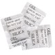How can I reuse or recycle silica gel crystal sachets?