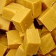 How can I reuse or recycle completely dry fudge?