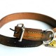 How can I reuse or recycle a dog’s leather collar?