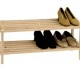 How can I reuse or recycle a wooden shoe rack?
